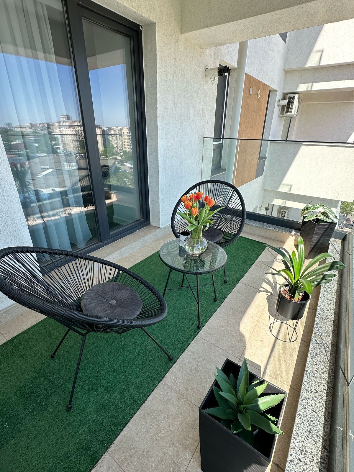 Luxury Studio Suite, City View | Balcony