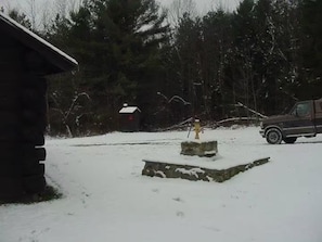 Property grounds - Round Top Retreat, Rustic Cabin (Richford)