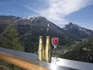 View from property - Chalet Les Arolles Appartement/Fewo 10-Bettwohnung by Interhome (Saas-Fee)