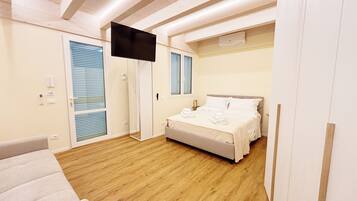 1 Schlafzimmer, Bügeleisen/Bügelbrett, kostenloses WLAN, Bettwäsche