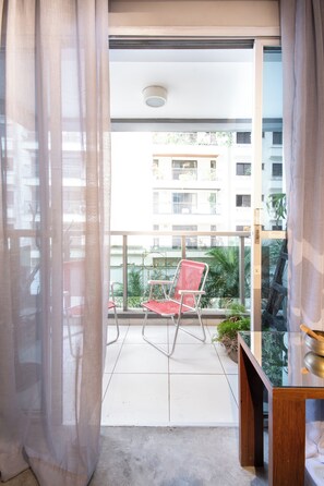 Interior - Cozy 1-bedroom apartment in serene São Paulo with AC gym and Pool (São Paulo)
