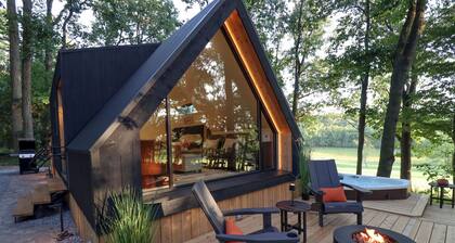 NEW-The Marburg Cabin Modern A-frame