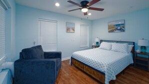 1 chambre, fer et planche à repasser, Wi-Fi, literie fournie