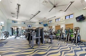 Fitnessbereich