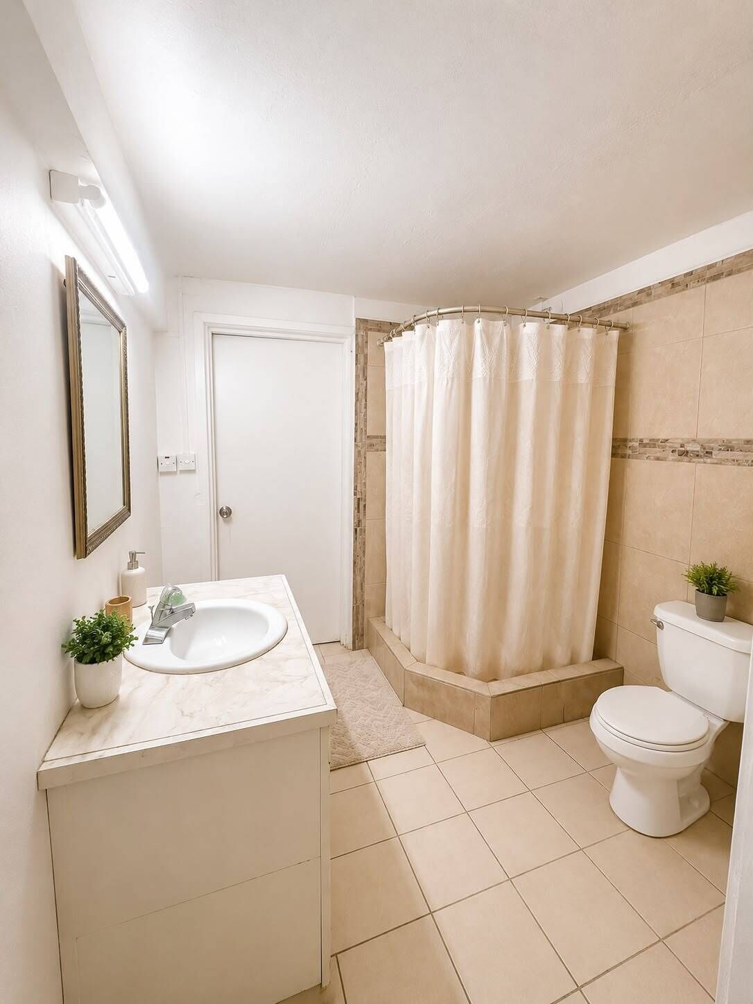 Towels, soap, toilet paper