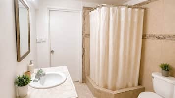 Towels, soap, toilet paper
