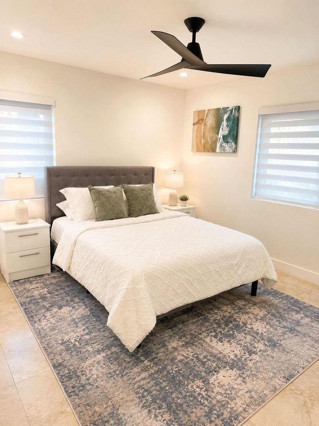 3 bedrooms, iron/ironing board, WiFi, bed sheets