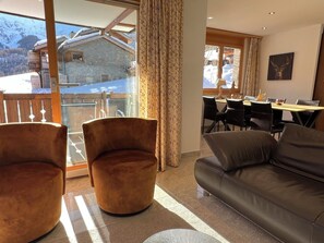 Living area - Aramis Lodge Appartement/Fewo Appartement/Fewo by Interhome (Saas-Fee)