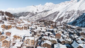 Aerial view - Haus Rio EG Appartement/Fewo Appartement/Fewo by Interhome (Saas-Fee)