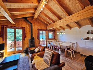 Living area - 4-Bettwohnung by Interhome (Saas-Fee)