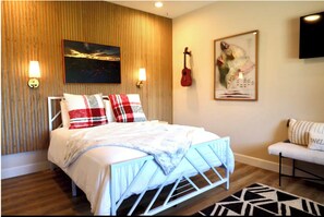 1 chambre, bureau, fer et planche à repasser, Wi-Fi gratuit