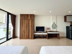 Family Double Room | Blackout curtains, free WiFi - TOP Hotel & Apartment Da Nang (An Hai)