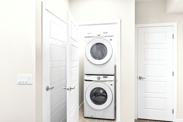 Interior - Deluxe Suite in Airdrie | Near YYC | 400 Mbps WiFi (Airdrie)
