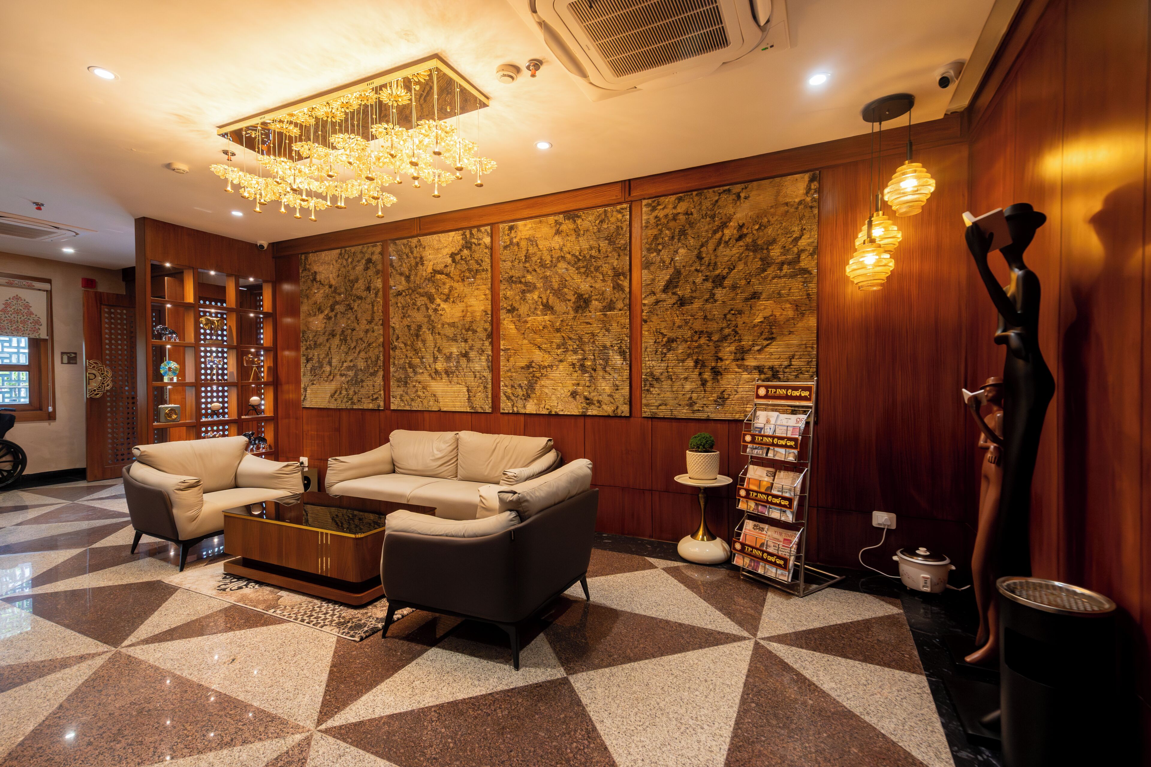 Lobby sitting area