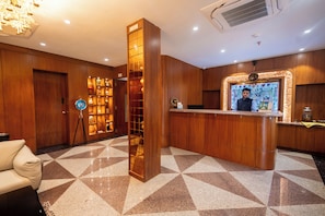 Meja sambut tetamu