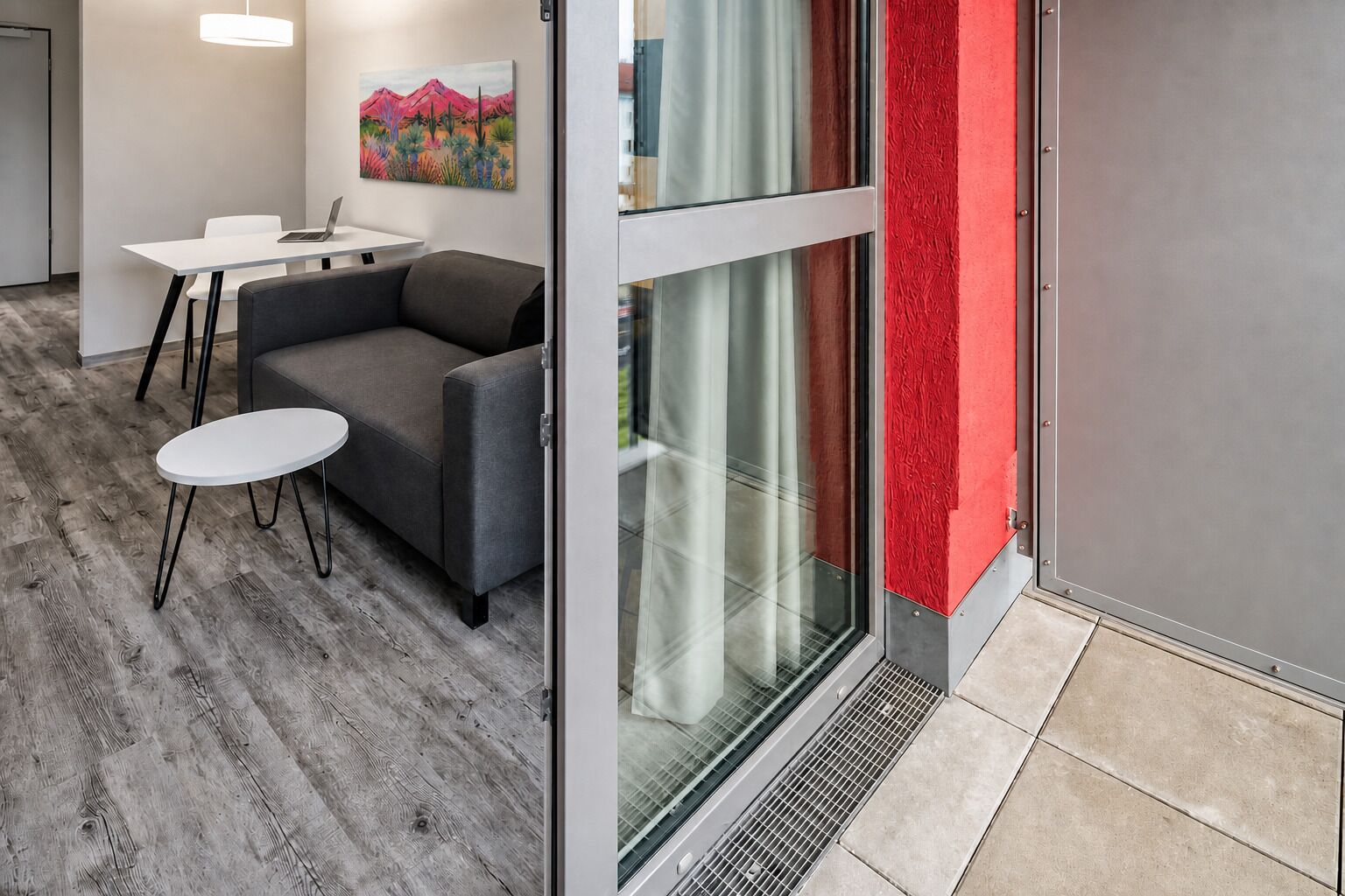 Departamento superior, balcón, vista a la ciudad | Terraza o patio