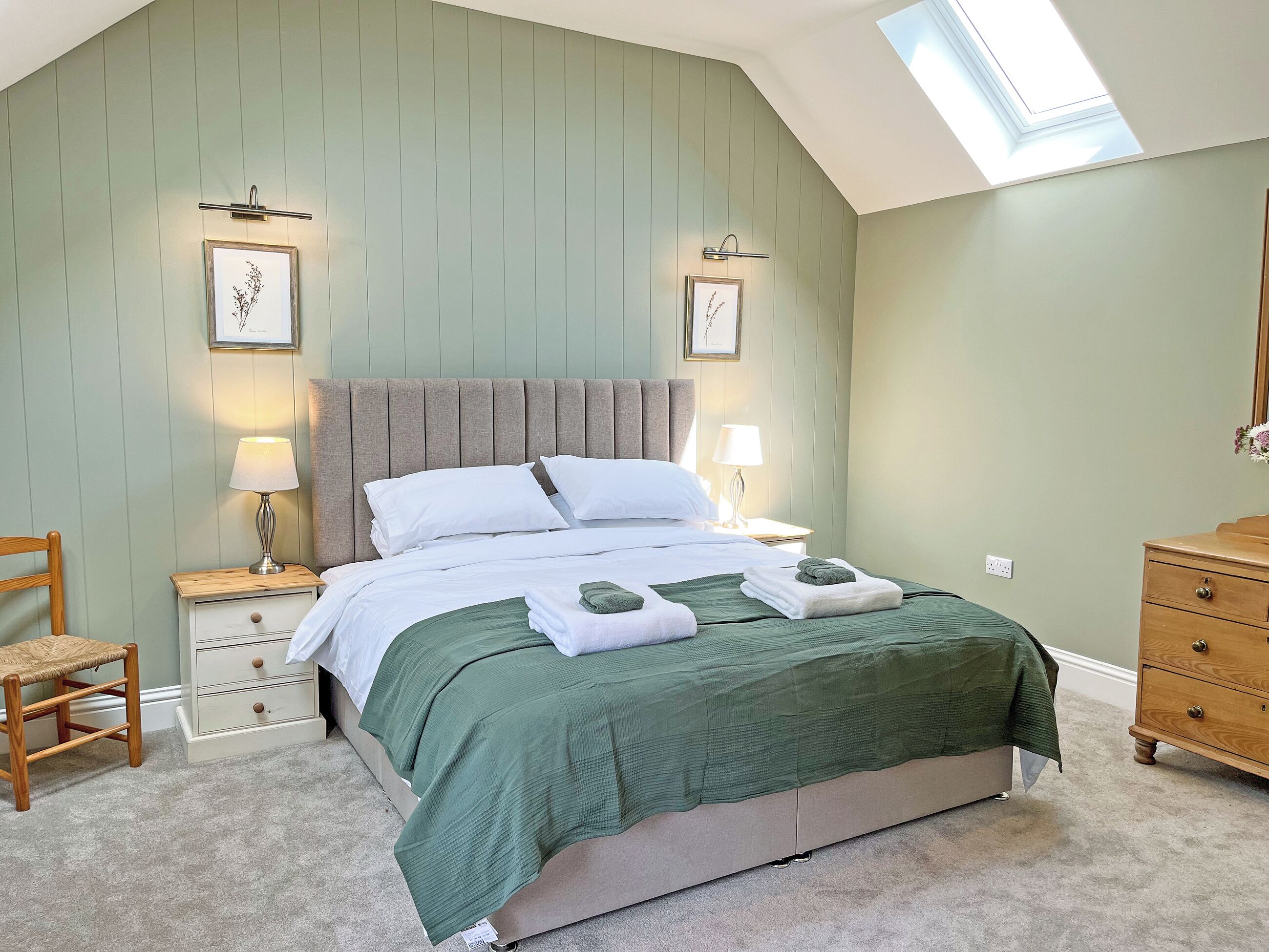 Double bedroom | The Dairy - Aldmoor Farm Holidays, Malton