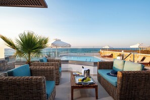 Pool - Dream Villa Athena-2 bedrooms Beach Front with private pool (Stalida)
