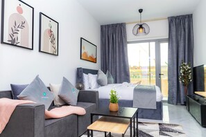 Apartment, Balcony - Bloomfields Studio In Oasis 1 - Masdar (Masdar)