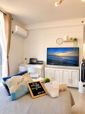 1 Schlafzimmer, Schreibtisch, Bügeleisen/Bügelbrett, kostenloses WLAN