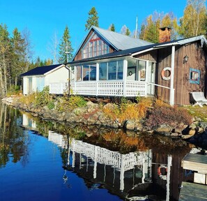 Exterior detail - Charming Holiday Home in Näsviken With Sauna and Stunning Views (Näsviken)