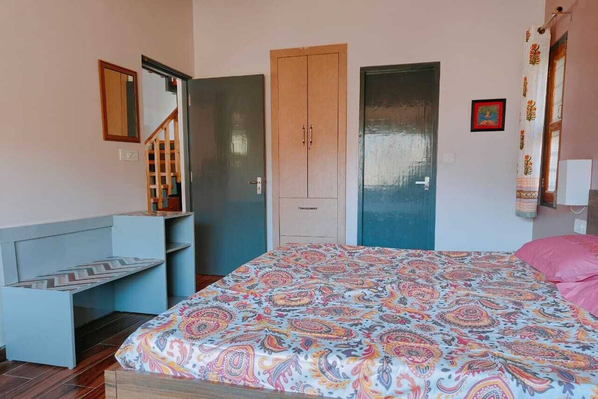 Vila, vista para a montanha | Cofres nos quartos, cortinas blackout, ferros/tábuas de passar roupa