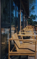 Comfort-dobbeltværelse - havudsigt | Terrasse/gårdhave