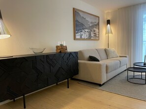 Living area - Appartement/Fewo, Dusche, WC, 3-Bettwohnung by Interhome (Arosa)