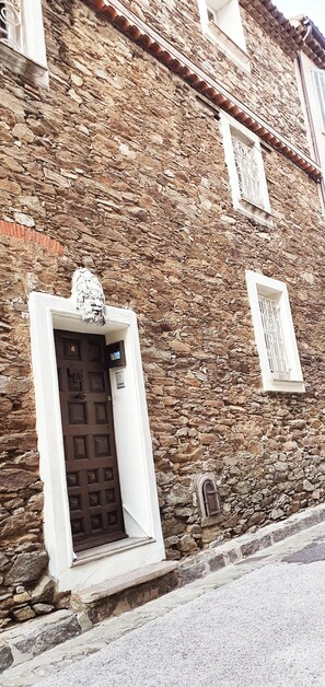 Exterior detail - Spacious Provençal house in the heart of a beautiful village; pets allowed (La Garde-Freinet)