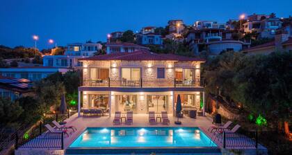 Kaş Peninsula Island Panaroma Villa