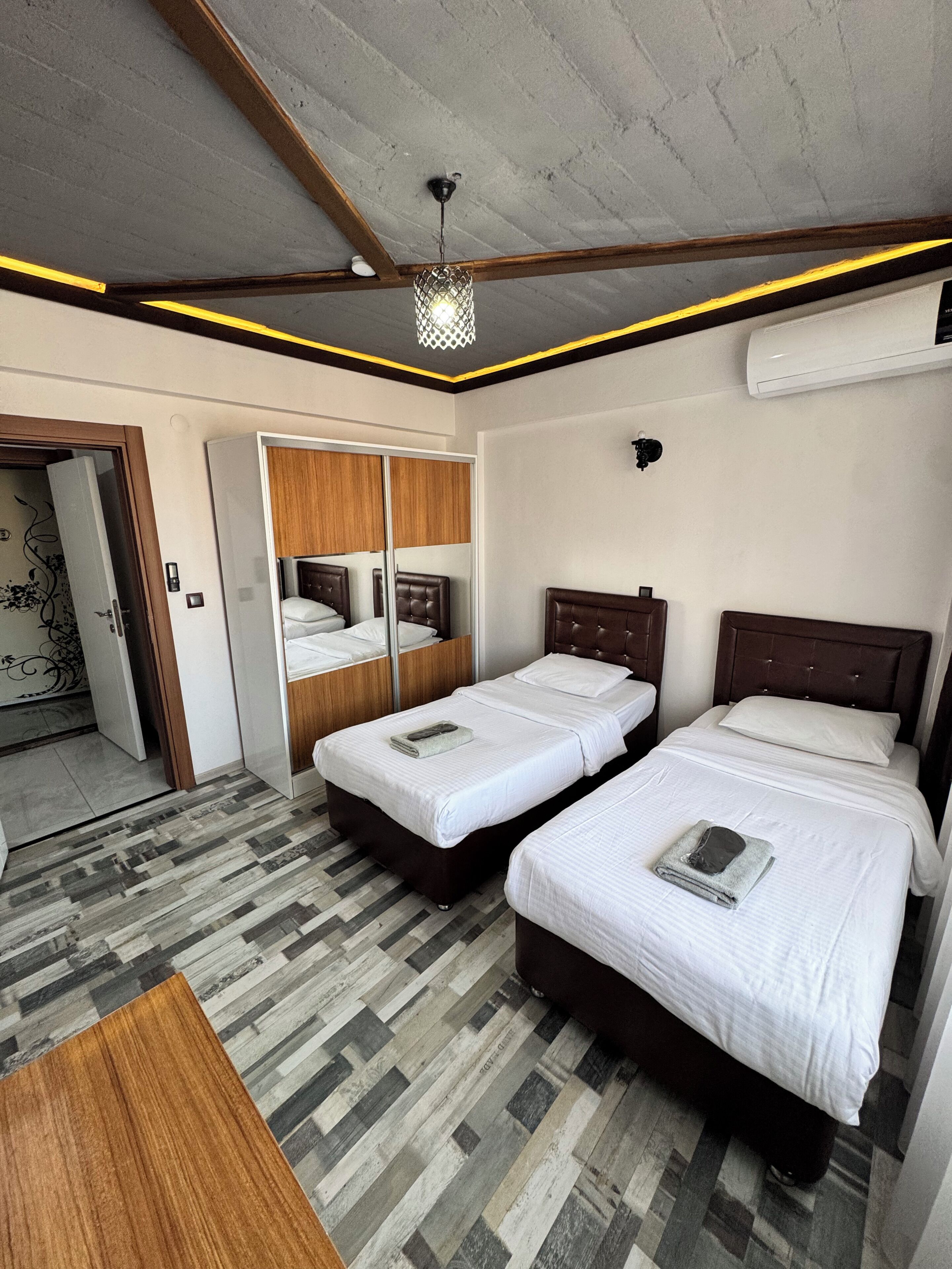 Blackout drapes, iron/ironing board, free WiFi