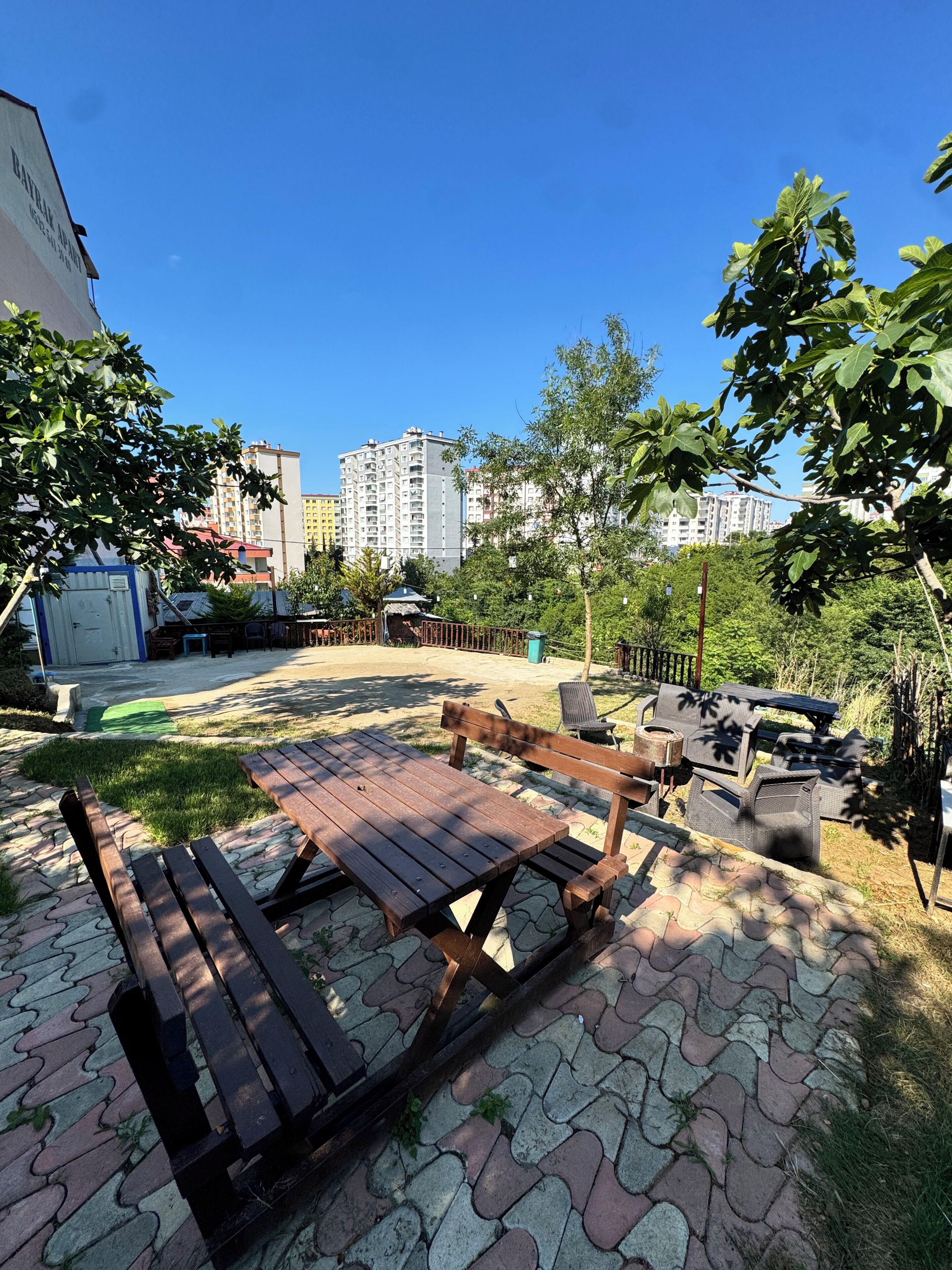 Restauration en plein air