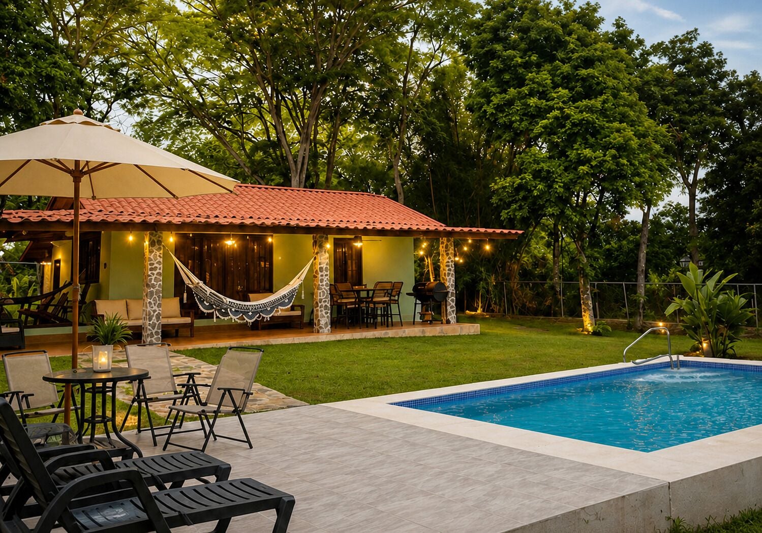 Outdoor pool