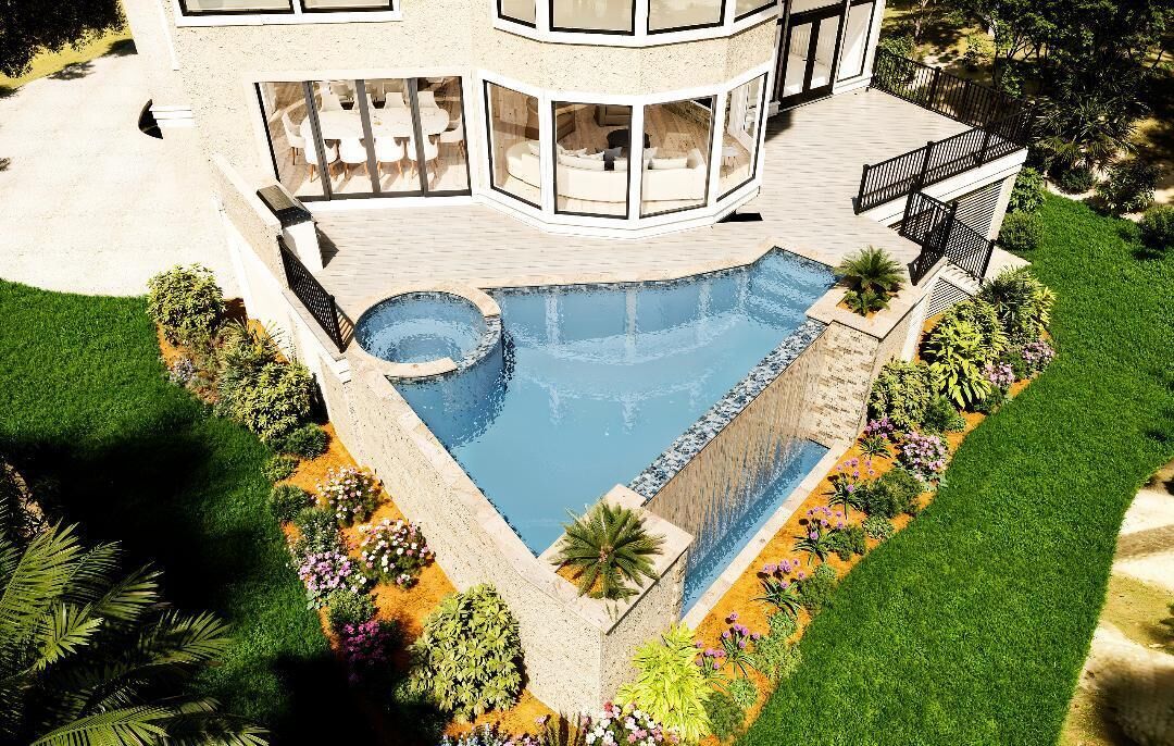 Beheizter Pool