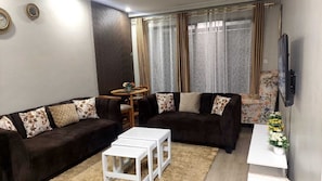 Living area - indesign makumbi apartment park (Nairobi)