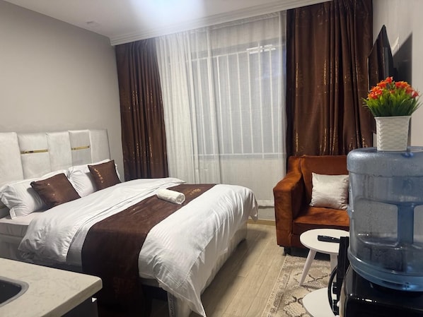 Iron/ironing board, free WiFi - indesign makumbi apartment park (Nairobi)