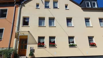 Fassade der Unterkunft