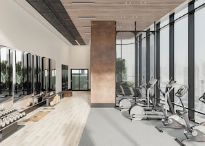 Fitnessbereich