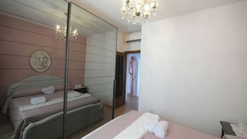 Desk, iron/ironing board, free WiFi, bed sheets