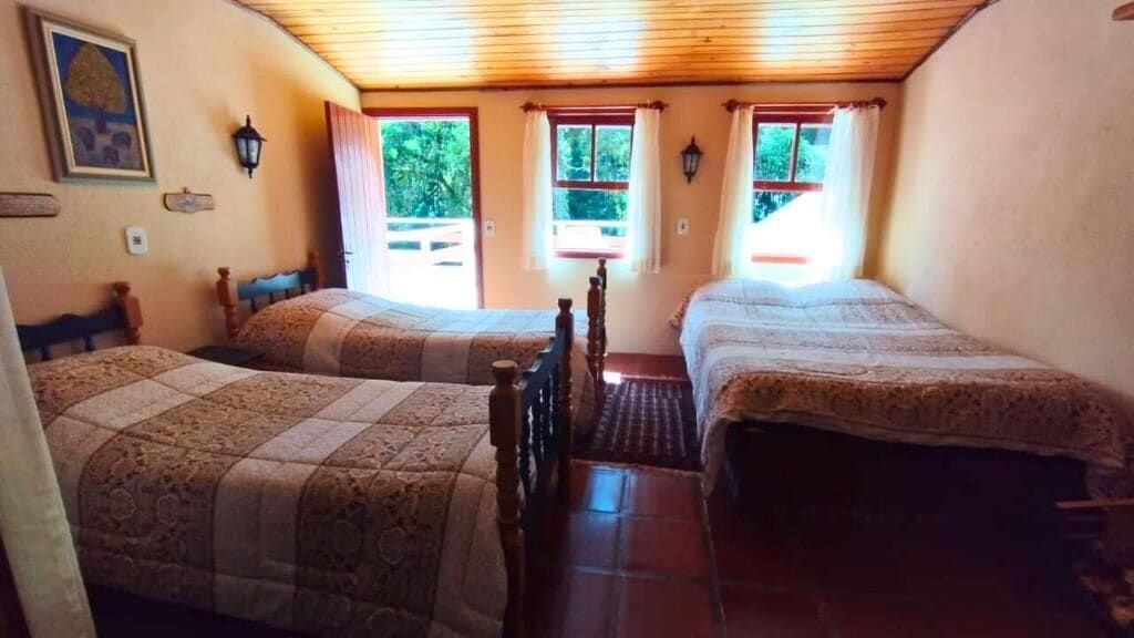 Kamar Quadruple Basic, balkon, pemandangan kebun | Wi-Fi gratis