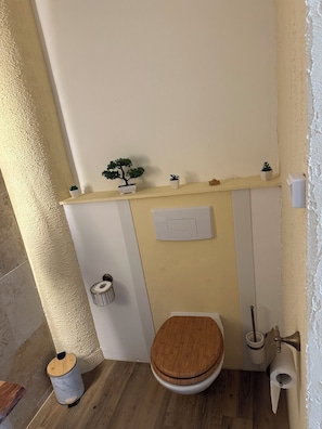 Shower, free toiletries, towels, soap - GREG HOUSE (Valliguières)