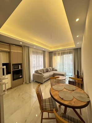 Living area - "The Best Holiday Experience in Alanya & Mahmutlar." (Mahmutlar)