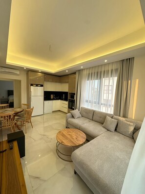 Living area - "The Best Holiday Experience in Alanya & Mahmutlar." (Mahmutlar)