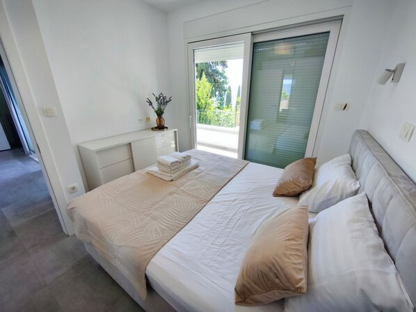 Deluxe-Haus, Veranda, Meerblick | Kostenloses WLAN