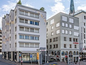 Exterior - Cosy apartment for 4 guests with WIFI, TV and pets allowed (Saint Moritz)