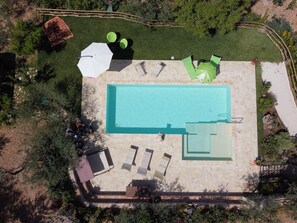 Pool - Beautiful apartment for 6 people with pool, WIFI and TV, close to Assisi (San Vitale)