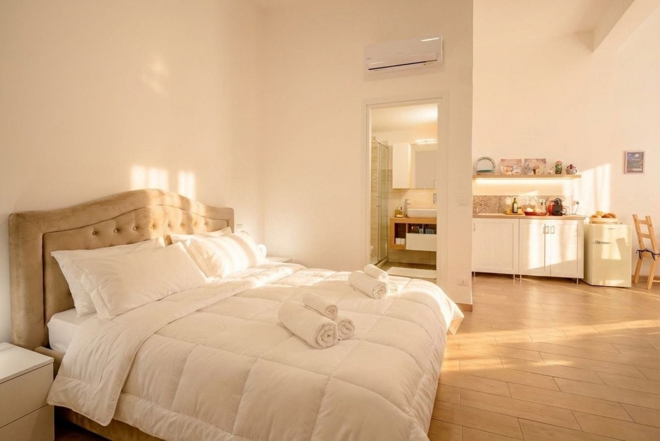 1 chambre, lit parapluie
