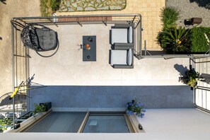 Terrace/patio - Aetheria Rooftop Resort Rhodes (Kremasti)