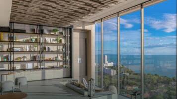Apartment, 2 Bedrooms, Accessible, Smoking | Living room