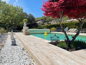 Apartment | Pool | Indoor pool, outdoor pool - Villa in Murs, Heart of the Luberon (Murs)